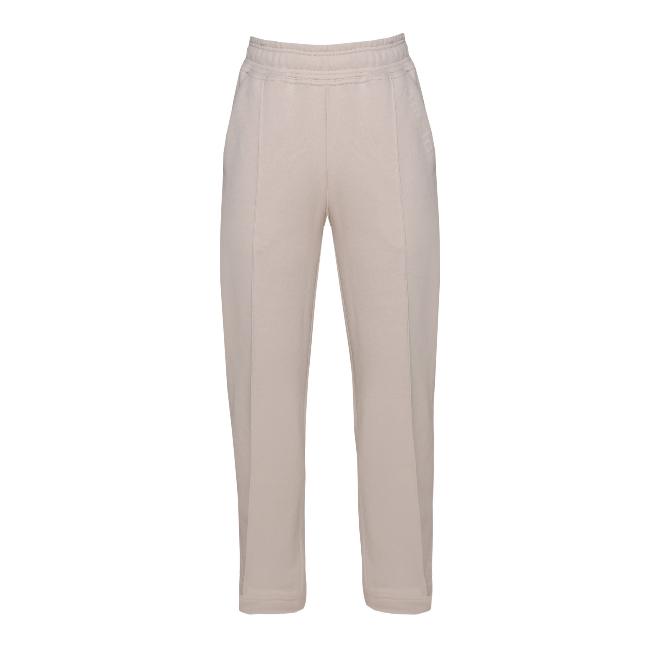 Women's palazzo pants in milky color